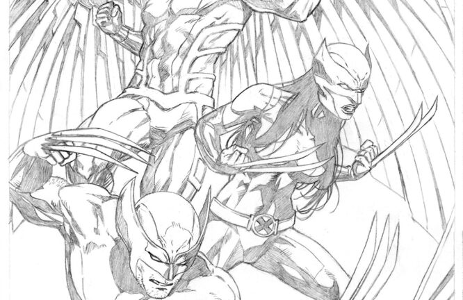 elisa feliz x-force illustration